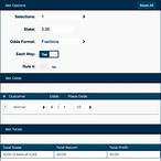 how much do you win from an each way bet?